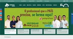 Desktop Screenshot of fmpfase.edu.br