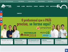 Tablet Screenshot of fmpfase.edu.br